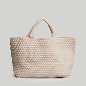 NAGHEDI St Barths Medium Tote in Ecru